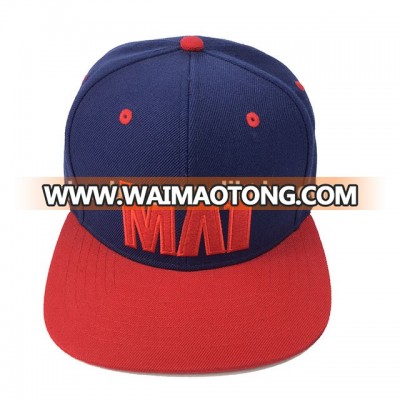 China factory custom embroidery print caps / customized snapback hats / mens baseball caps